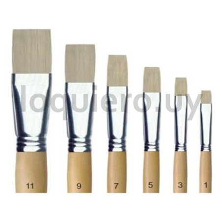 Pincel finos x 6u.            .