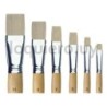 Pincel finos x 6u.            .