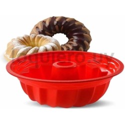 Molde flan de silicona        .