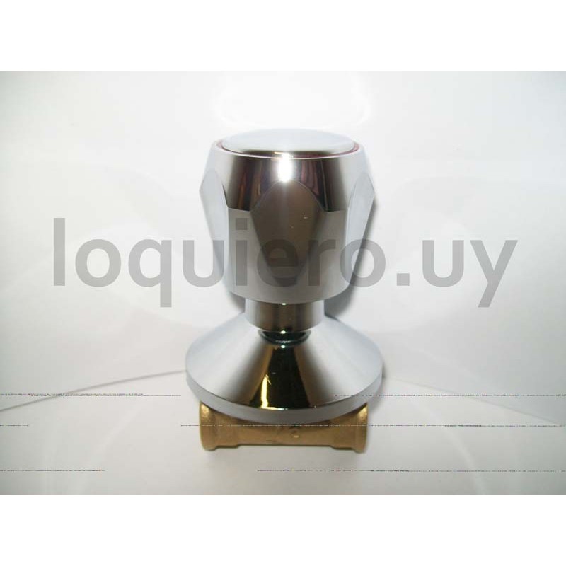 Llave paso 1/2 Bronce         .