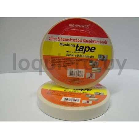 Cinta para pintor 18mm 50m    .