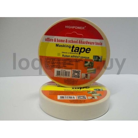 Cinta para pintor 24mm 50m    .