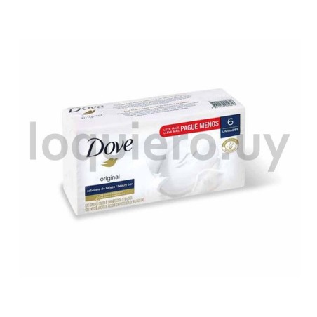 Pack jabón Dove x 8u.         .