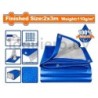 Lona 2x3m azul 110gr x m2     .
