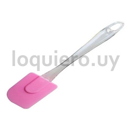 Espátula de silicona p/cocina .