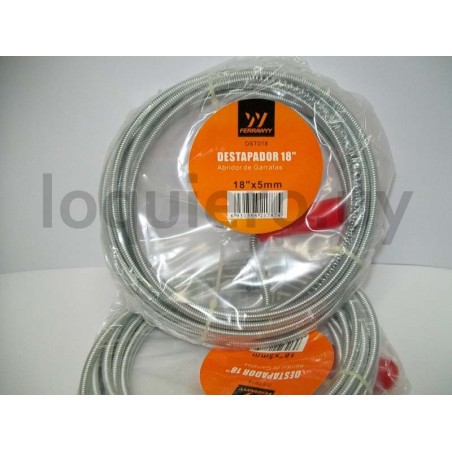 Cinta destapa caño 6mm x 3m   .