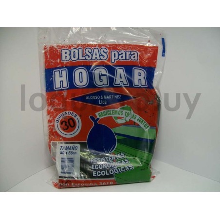 Bolsa residuos 50x55 10u      .