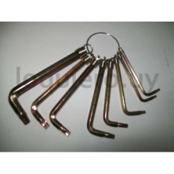 Juego llave torx 8u           .