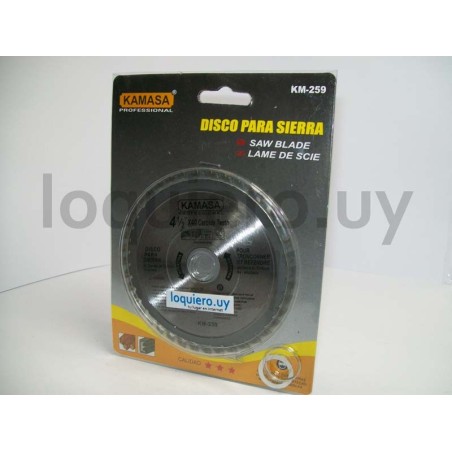 Disco corte madera 4 1/2 40D  .