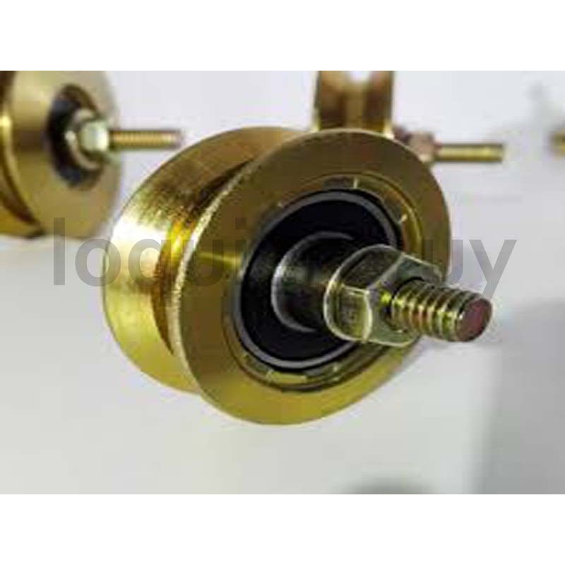 Rueda para portón 2 1/2     ."