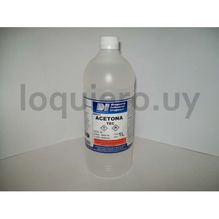 Acetona 1L                    .