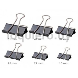 Clip aprieta papel 15mm Binder.