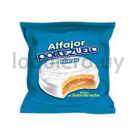 Alfajor clásico nieve         .
