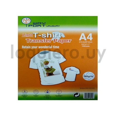 Papel Transfer dark 10u       .