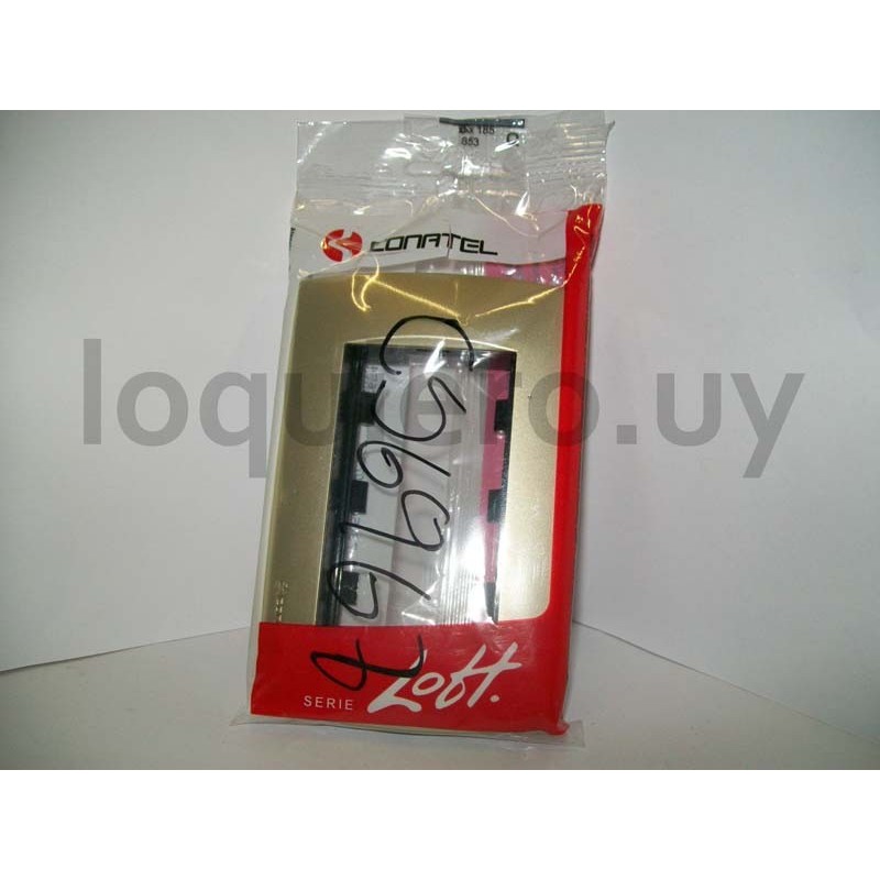 Plaqueta 3mod, champagne loft .