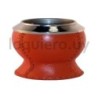 Mate forrado suela con virola .