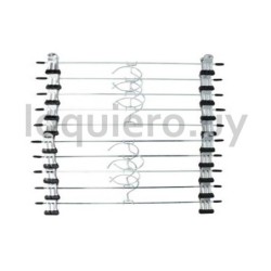 Percha de pollera x10u.       .