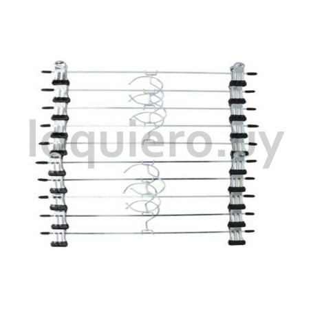 Percha de pollera x10u.       .