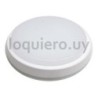 Tortuga Led 15W blanca redonda.