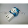 Adaptador Triple/Schuko + 2USB.