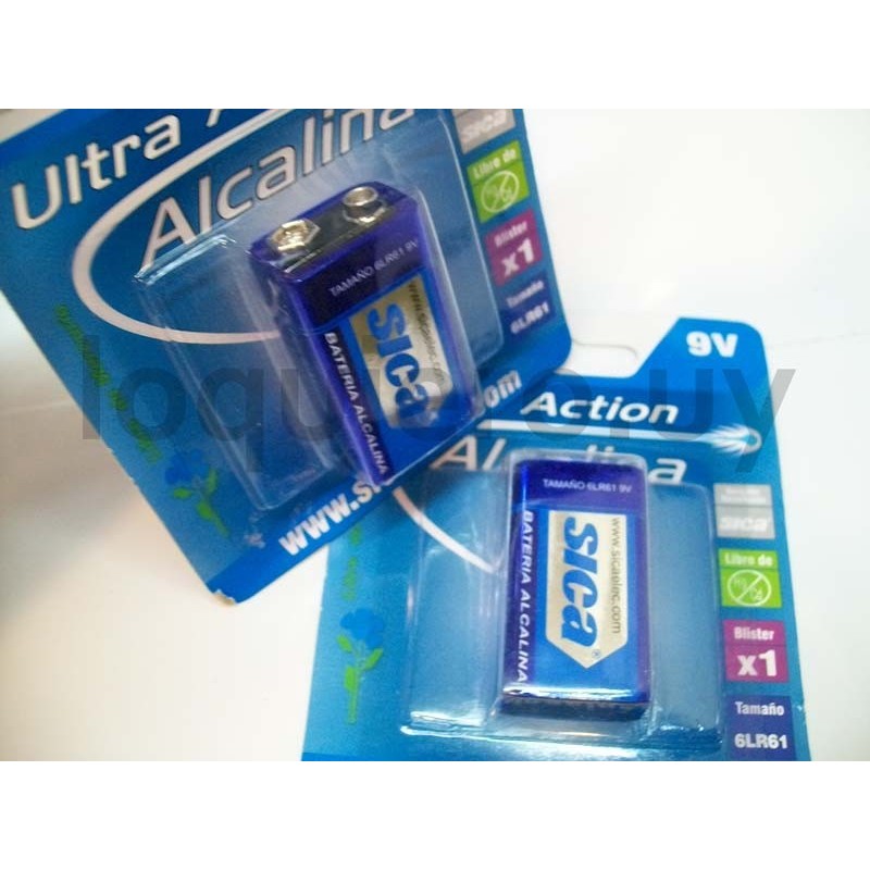 Batería 9V                    .