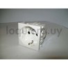 Módulo Schuko Presta blanco   .