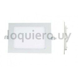 Spot cuadrado 12W 3000K       .
