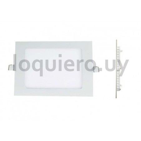 Spot cuadrado 12W 3000K       .