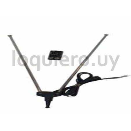 Antena tipo cuernito para TV  .