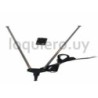 Antena tipo cuernito para TV  .
