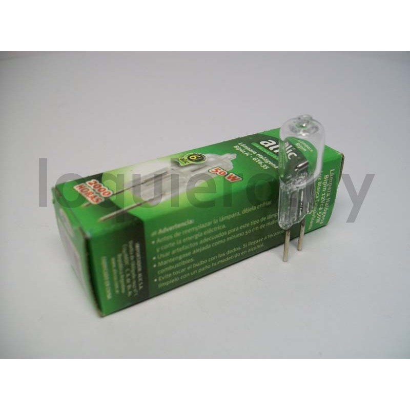 Lámpara BI-PIN 20W 12V        .