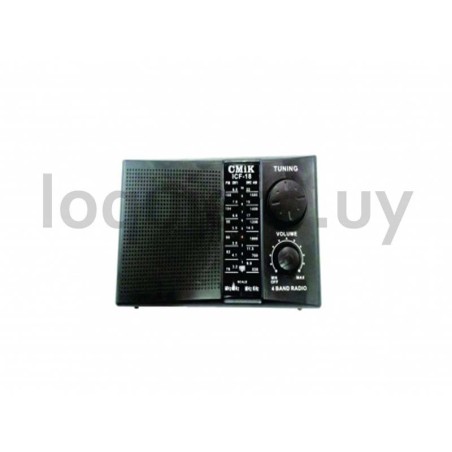 Radio portátil AM//FM 220V    .