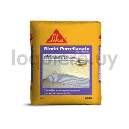 Bindafix Porcelanato 25kg.    .