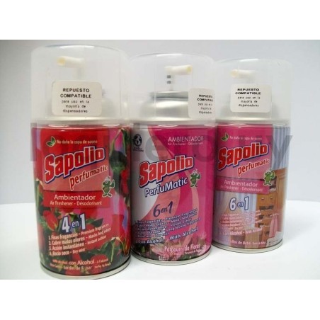 Repuesto aromatizador 250cm3  .