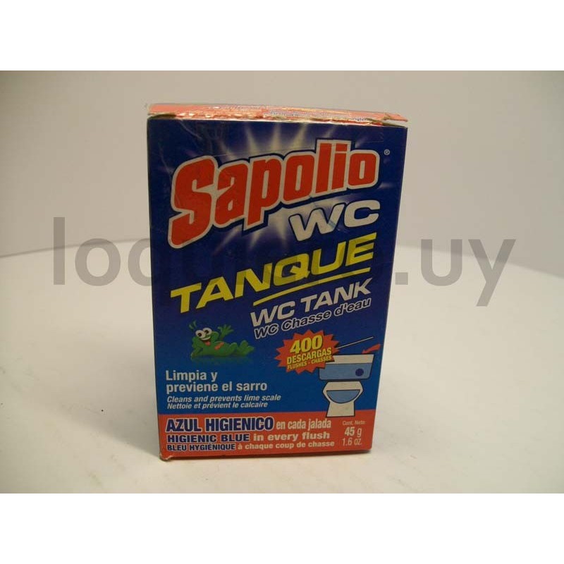 WC tanque azul x 2 blister    .