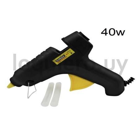 Pistola silicona caliente 40w .