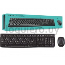 Combo teclado-mouse inalámbric.