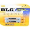 Pila AA recargable x2u        .