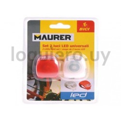 Destellante led para bicicleta.