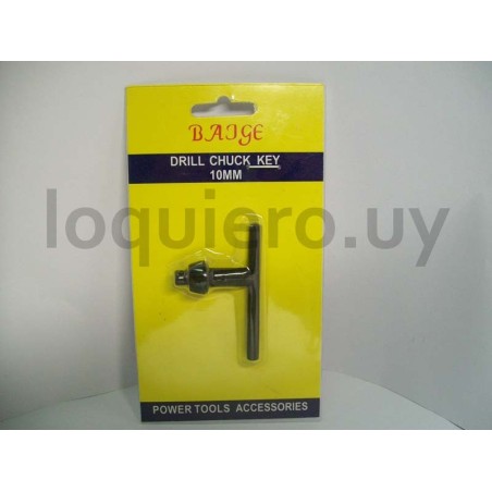 Llave mandril 10mm            .