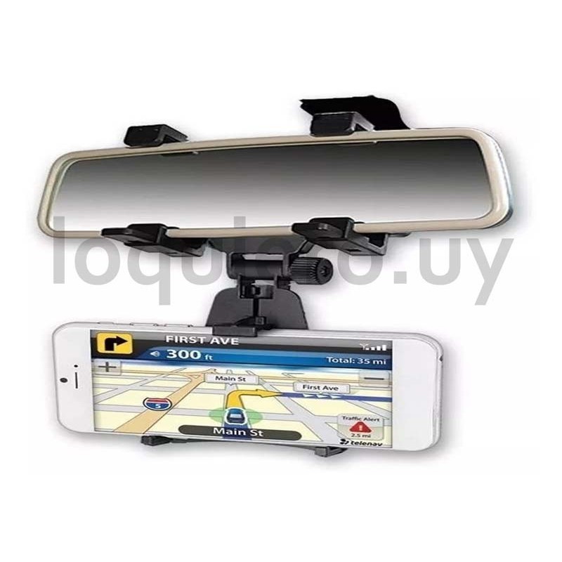 Soporte celular retrovisor    .