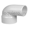 Codo PVC 63mm MH 87 30        .