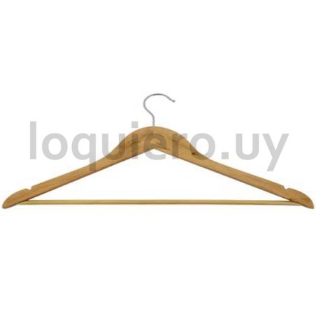 Percha madera UNIDAD          .