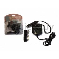 Cargador notebook auto 80w    .