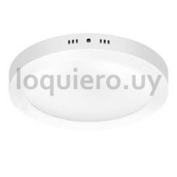 Plafón led redondo 18W 4000K  .