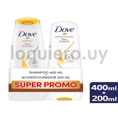 Shampoo Dove 400+200          .