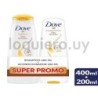 Shampoo Dove 400+200          .