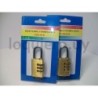 Candado combinac. bronce 30mm .