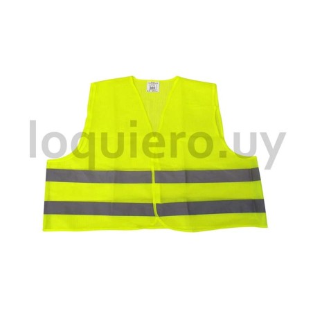 Chaleco reflectivo amarillo   .