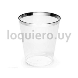 Vaso descartable  x unidad    .